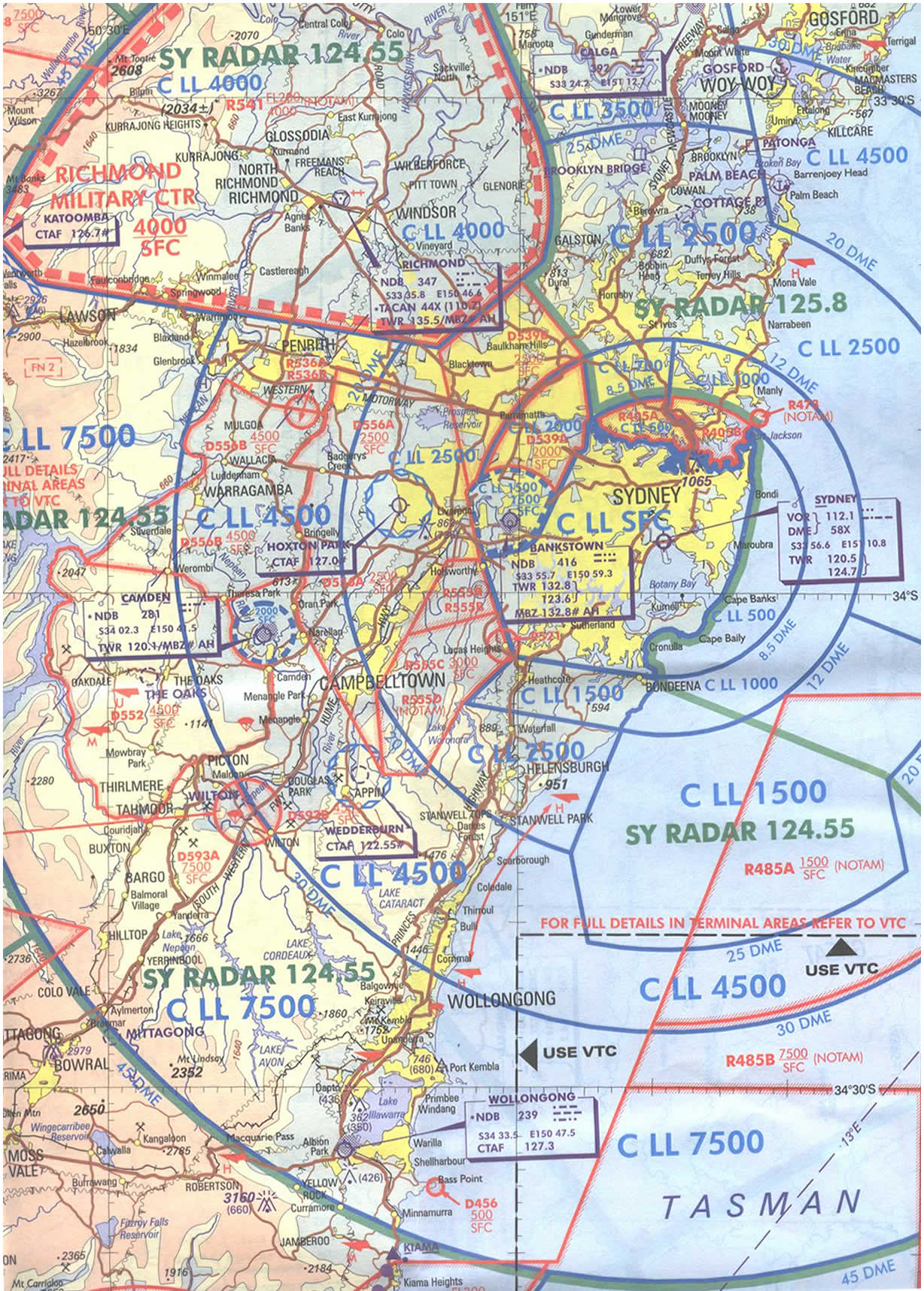 sydney-aero-charts